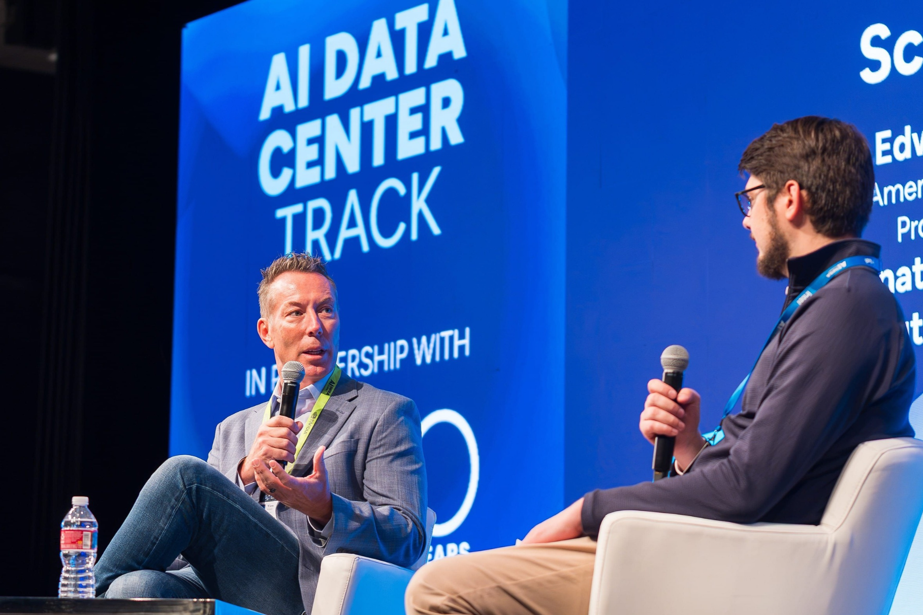 Tim Hall, VP, Data Center Operations, Meta and Edward Hamner, North American Digital Infrastructure Programs Manager, International Data Center Authority (IDCA)