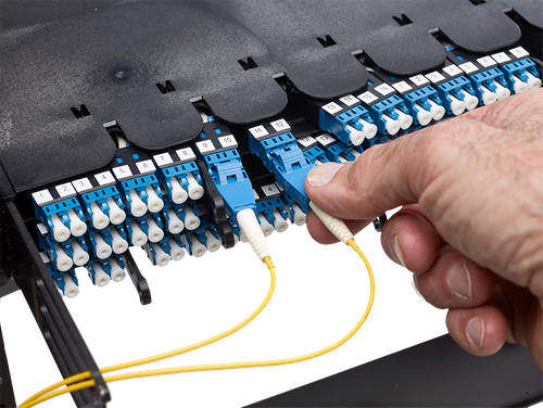 Any Port Panel (APP) - Base-16 Optimized Fiber Patch Panel