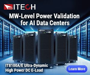IT8100A/E Series High-Speed, High-Power DC Electronic Loads Officially Released