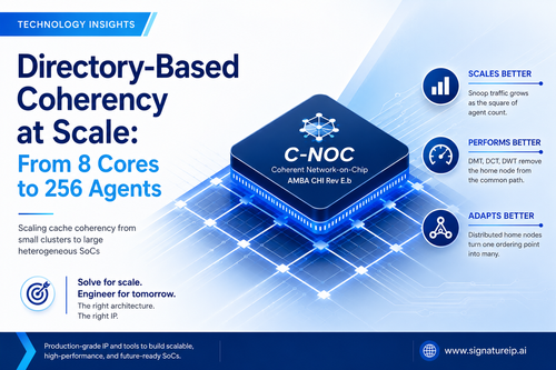 Directory-Based Coherency at Scale — From 8 Cores to 256 Agents.