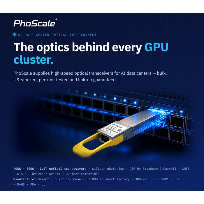 PhoScale Is Ready for AI Infra Summit 2026