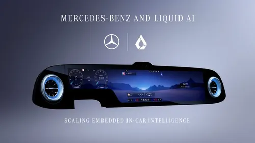 Liquid AI and Mercedes-Benz partner to scale embedded in-car intelligence
