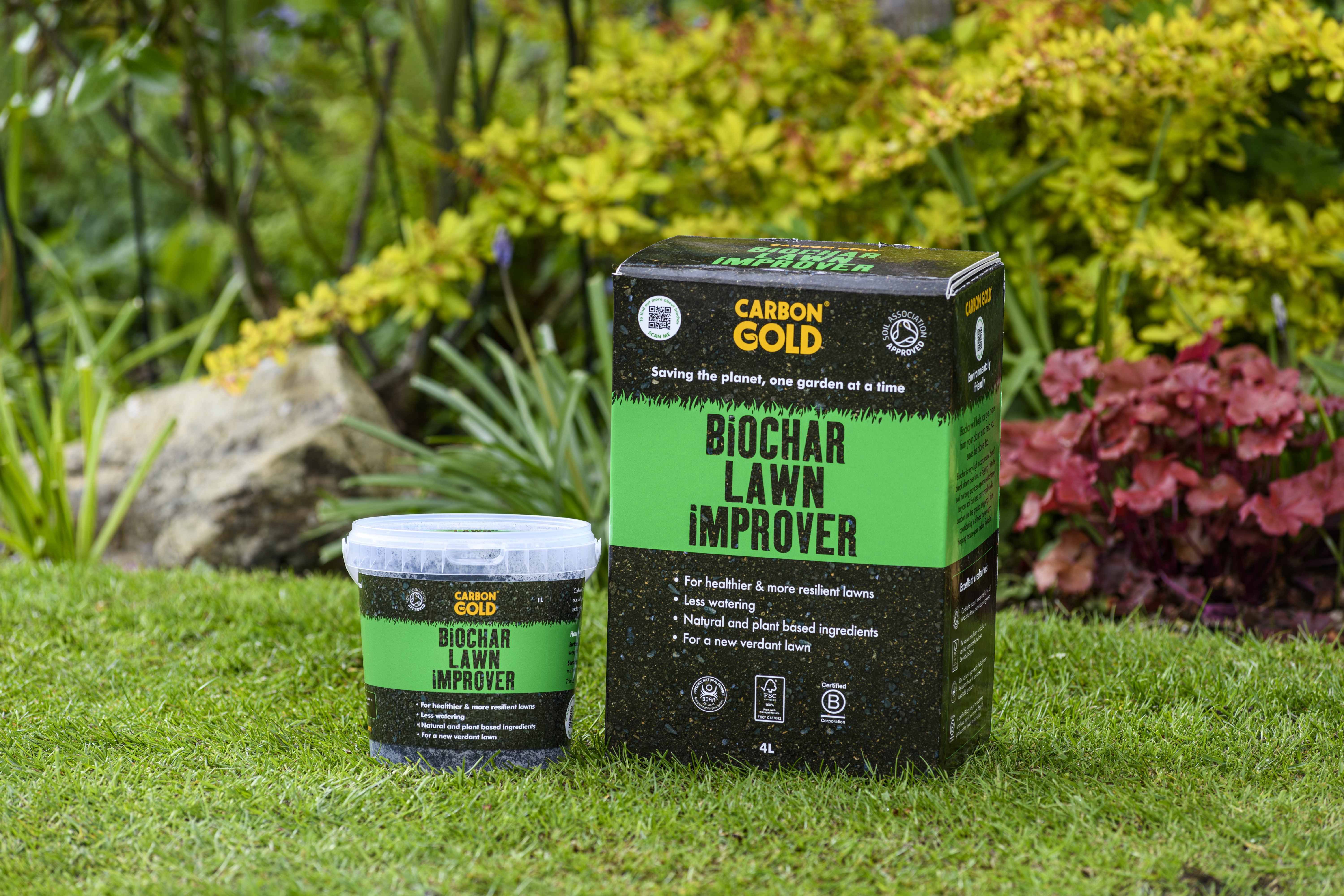 Carbon Gold - Biochar enriched Lawn Improver