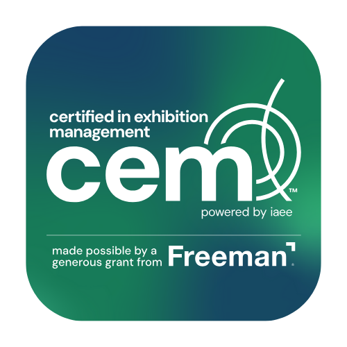Certified in Exhibition Management CEM FREEMAN