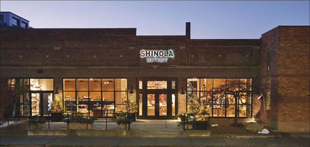 Shinola Flagship Storefront