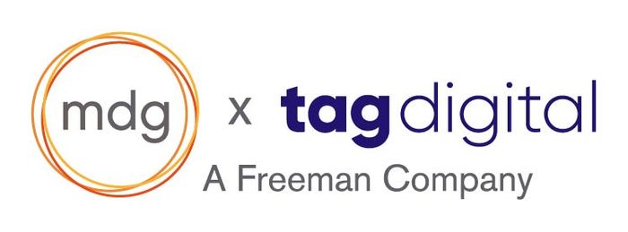 mdg, A Freeman Company x Tag Digital