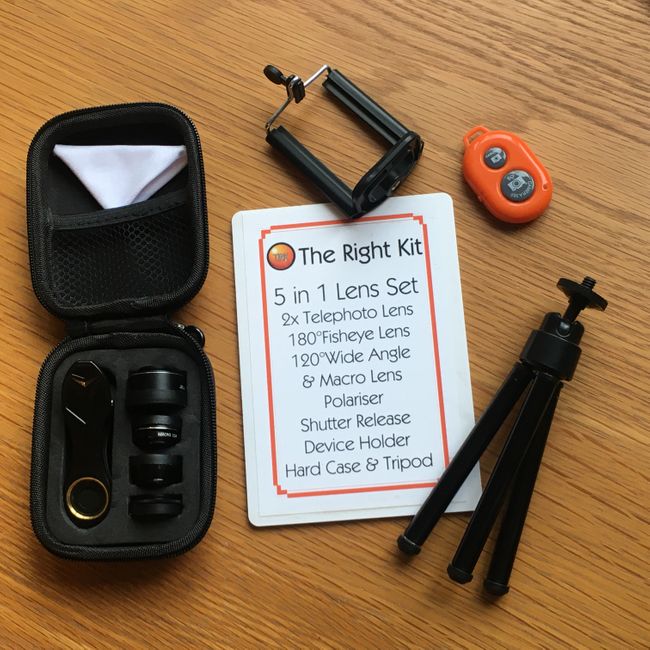 5 in 1 lens kit