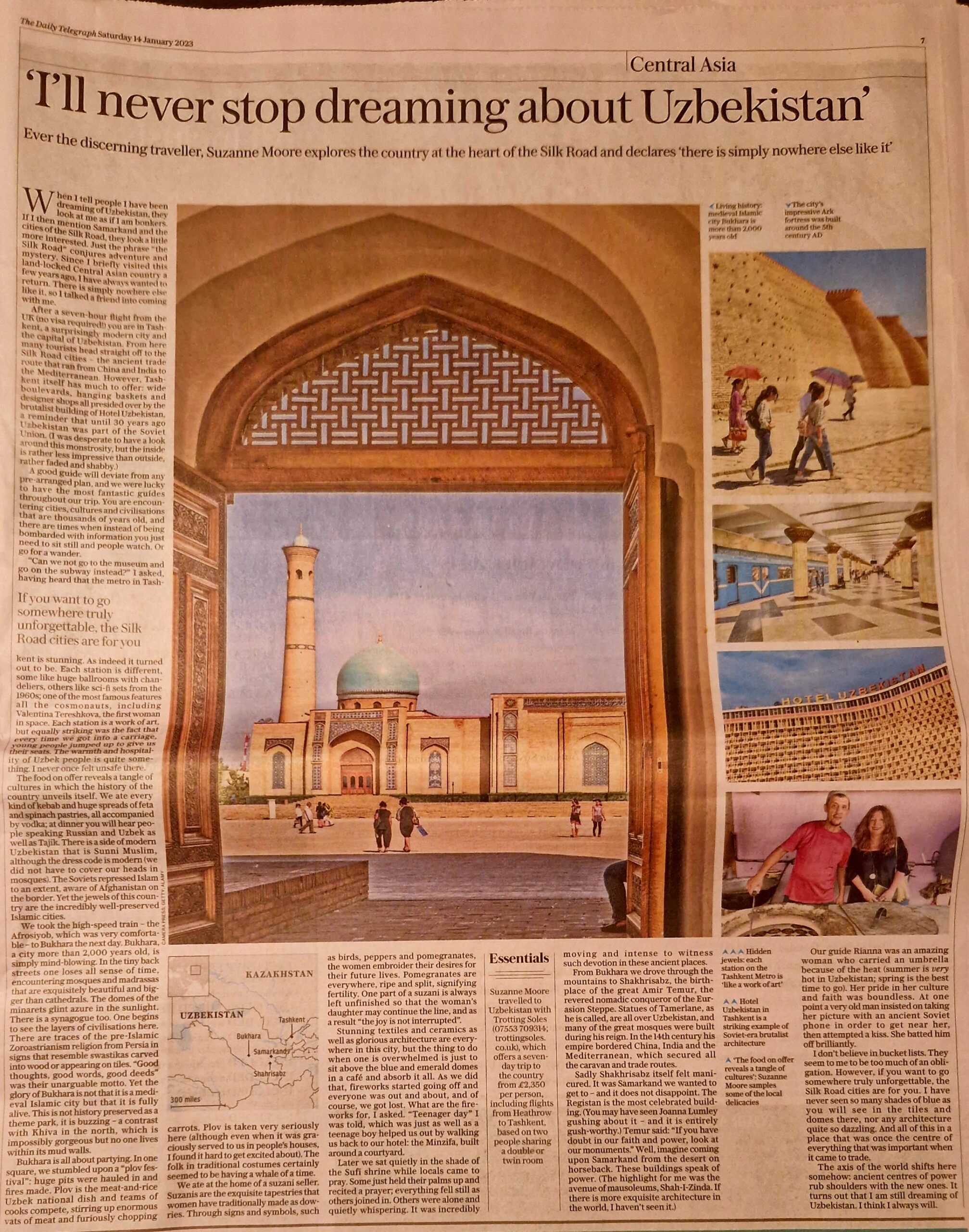 The Telegraph Feature