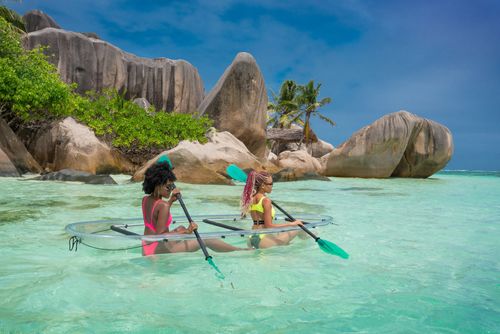 Kayaking in Seychelles