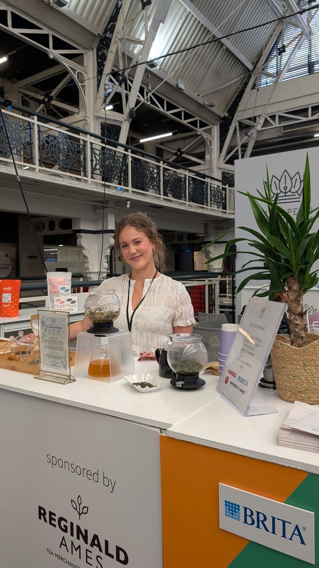 Tea flight tasting at Caff&egrave; Culture