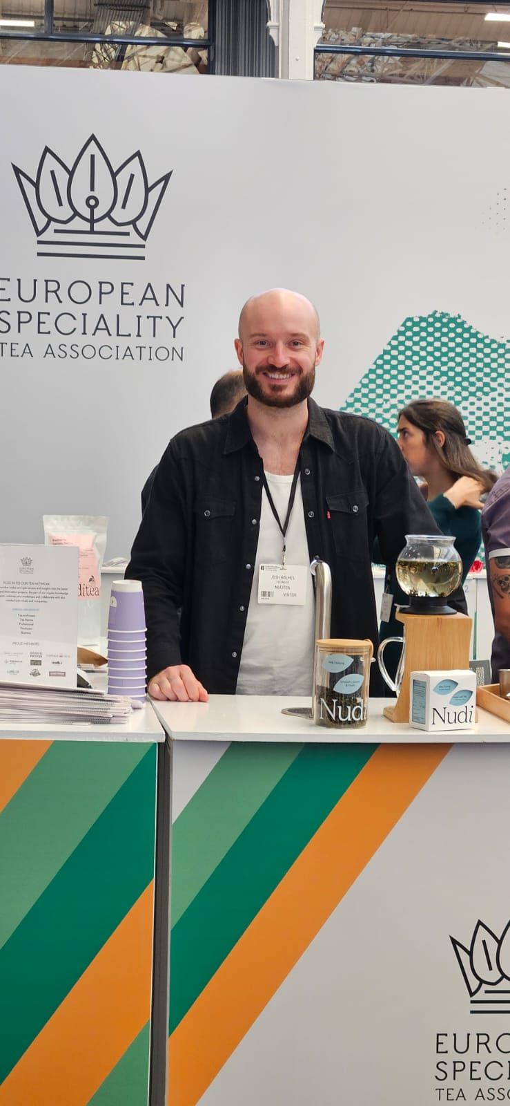 Speciality tea on the ESTA stand