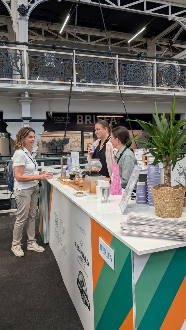 Tea tasting in the ESTA Speciality Tea Hub