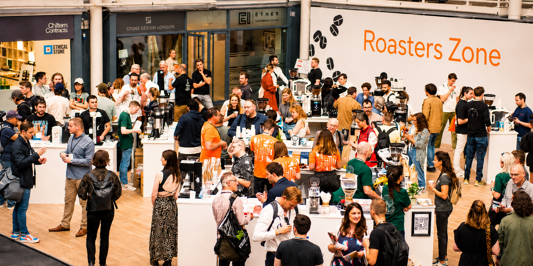 The CTW-UK Roasters Zone at Caff&egrave; Culture 2026
