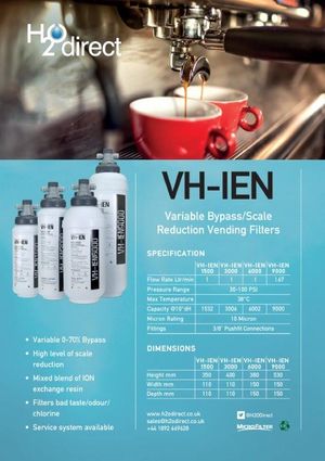 VH-IEN Scale Reduction Water Filters