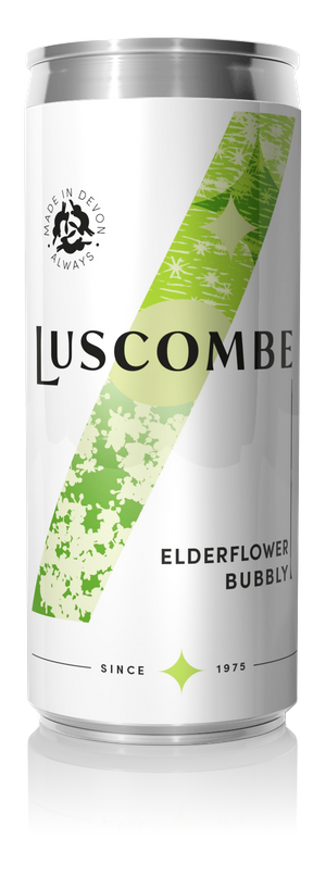 Luscombe Elderflower Bubbly 320ml 1 x 12