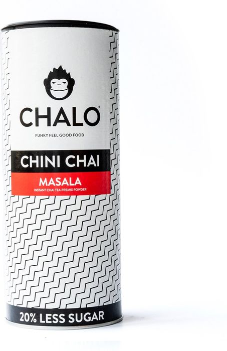 CHALO Chini Masala Chai Latte - Indian Vegan Chai - 1KG - with less sugar