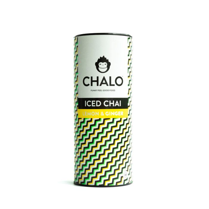 CHALO Lemon-Ginger Iced Chai - Vegan Lemon & Ginger Iced Tea - 1KG