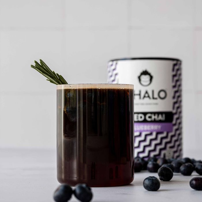 CHALO Blueberry Iced Chai - Vegan Blueberry Iced Tea - Black Assam Tea - 300g