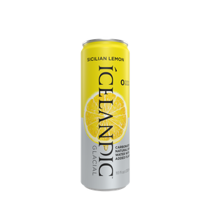Sparkling Sicilian Lemon Mineral Water Can 330ml