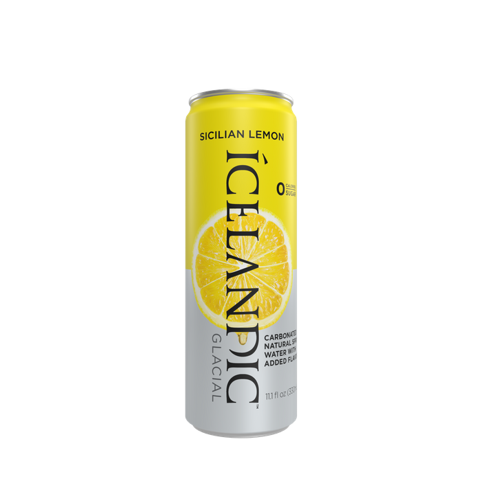 Sparkling Sicilian Lemon Mineral Water Can 330ml