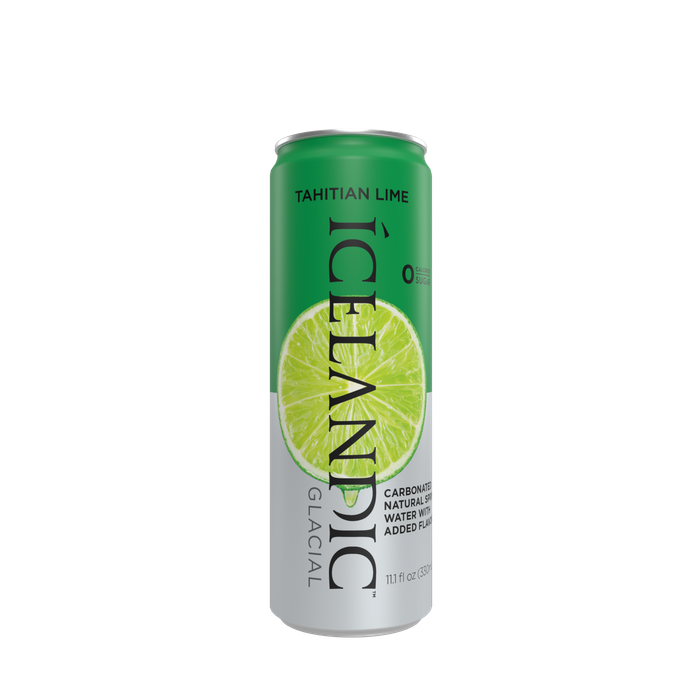 Sparkling Tahitian Lime Mineral Water Can 330ml