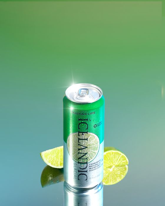 Sparkling Tahitian Lime Mineral Water Can 330ml