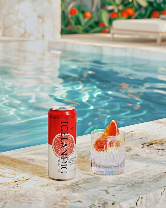 Sparkling Tarocco Blood Orange Mineral Water Can 330ml