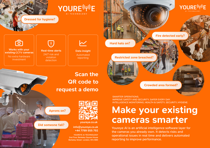 Youreye AI Software makes your existing CCTV cameras smarter