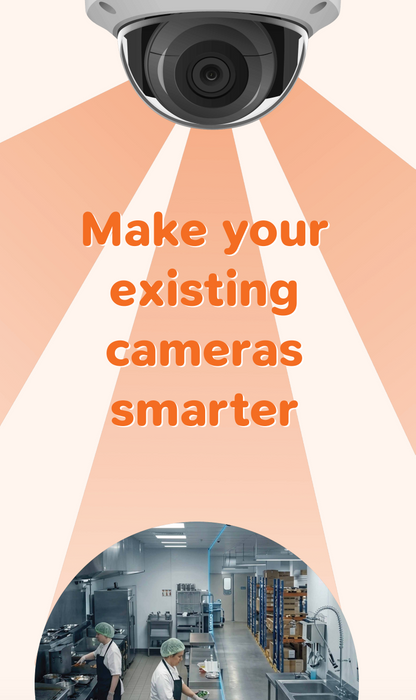 Youreye AI Software makes your existing CCTV cameras smarter in real-time
