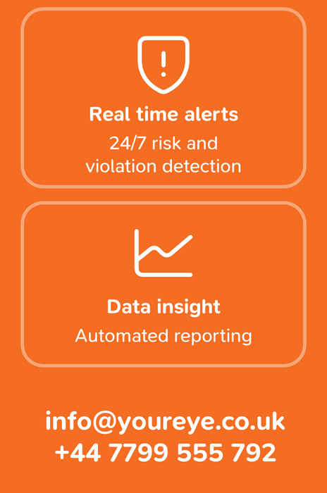 Youreye AI Software makes your existing CCTV cameras smarter in real-time