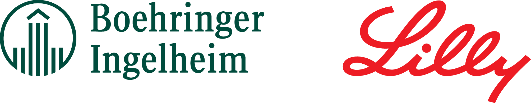 Boehringer Ingelheim and Lilly Alliance 2024 logo