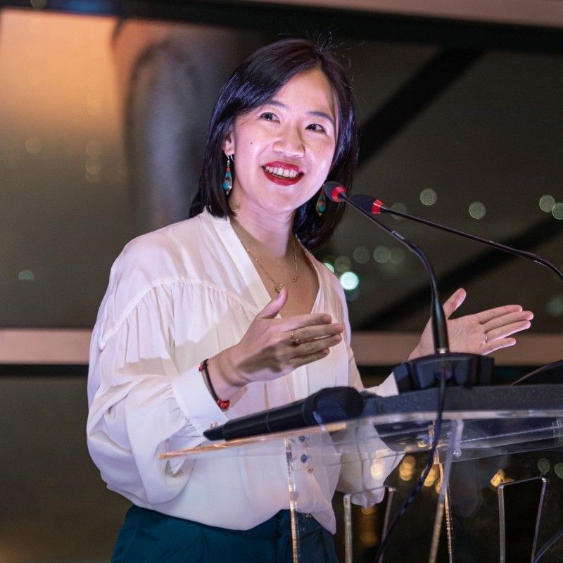 Speaker profile image for Andrea Cheng