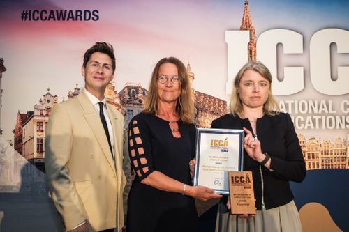 The winner of Best MCX product or solution of the year: Frequentis AG with MissionX Android SDK, first MCS client platform, certified by GCF	