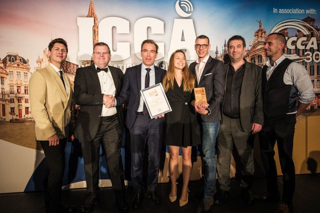 The winner Best use of critical communications in public safety: ACMOSS - Agency for Mobile Communications for Safety and Rescue Services with RRF - Radio Reseau du Futur 