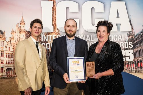 The winner of Best use of critical communications in industrial, manufacturing, mining resources, oil & gas exploration: Vodafone Business with CIMPOR 5G Standalone Mobile Private Network 