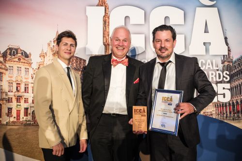 The winner of Best use of critical communications in utilities: Vertel with Icon Water TMR Replacement