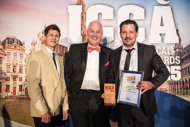 The winner of Best use of critical communications in utilities: Vertel with Icon Water TMR Replacement