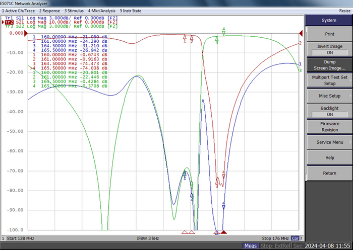 Field Tunable Compact VHF Base Station Duplexer
