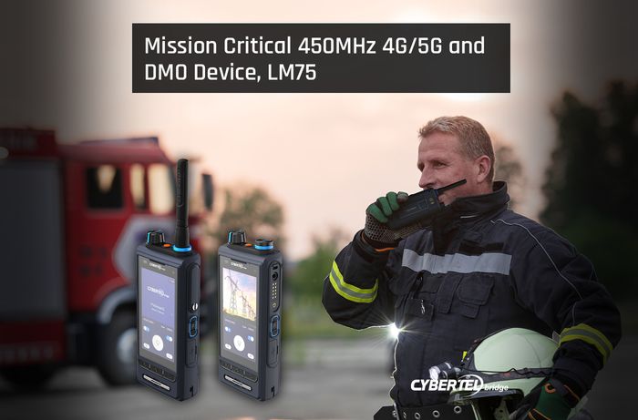 Mission Critical 450MHz 4G/5G and DMO Device, LM75