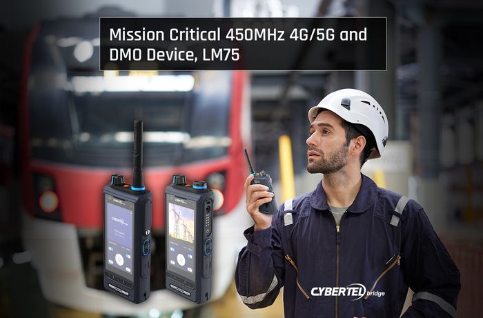 Mission Critical 450MHz 4G/5G and DMO Device, LM75