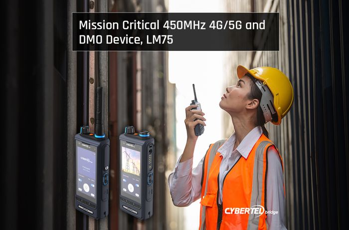Mission Critical 450MHz 4G/5G and DMO Device, LM75