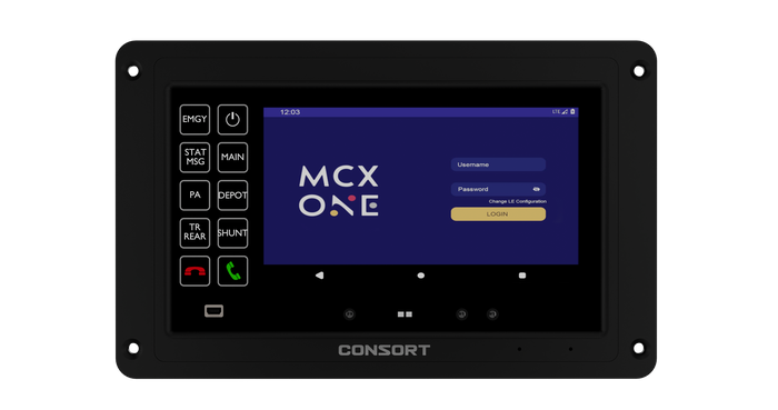 Train Radio Control Panel 5207A