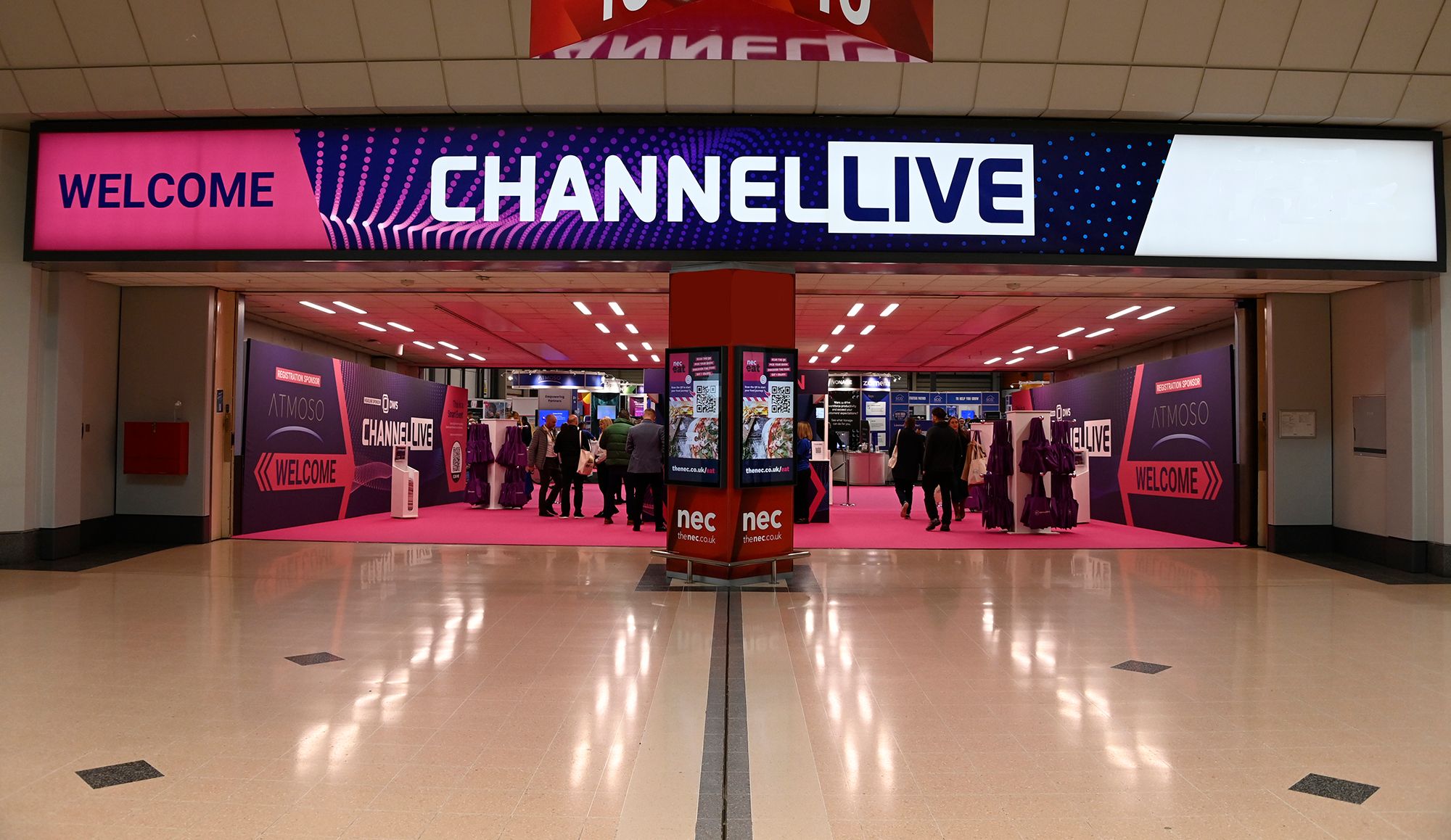 Channel Live entrance