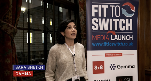 Gamma's Sara Sheikh speaks on the importance of Fit to Switch