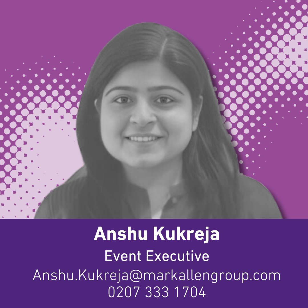 Anshu Kukreja | Event Executive 