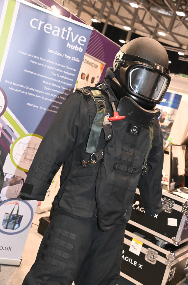 bomb suit