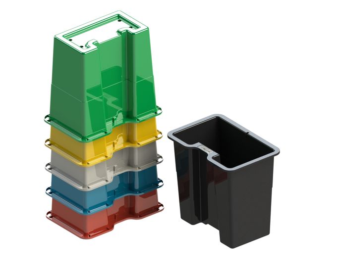 S&S Plastics Insert Tub