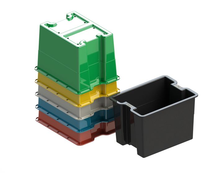 S&S Plastics Insert Tub