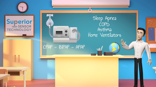 Pressure Sensor Explainer Video for CPAP