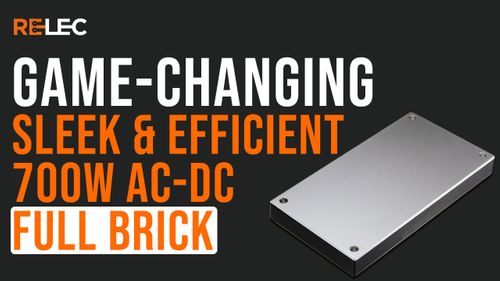 PDF700S Series: A New Era of 700W AC-DC Brick Power Modules